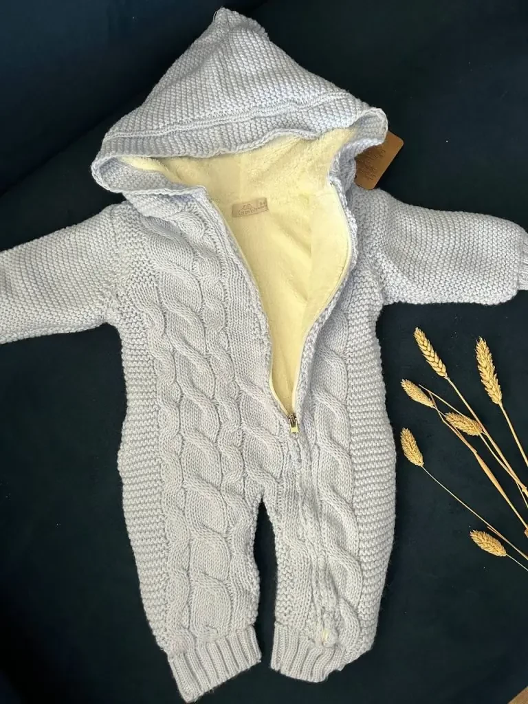 Kombinezon z suwakiem miś dla dziecka