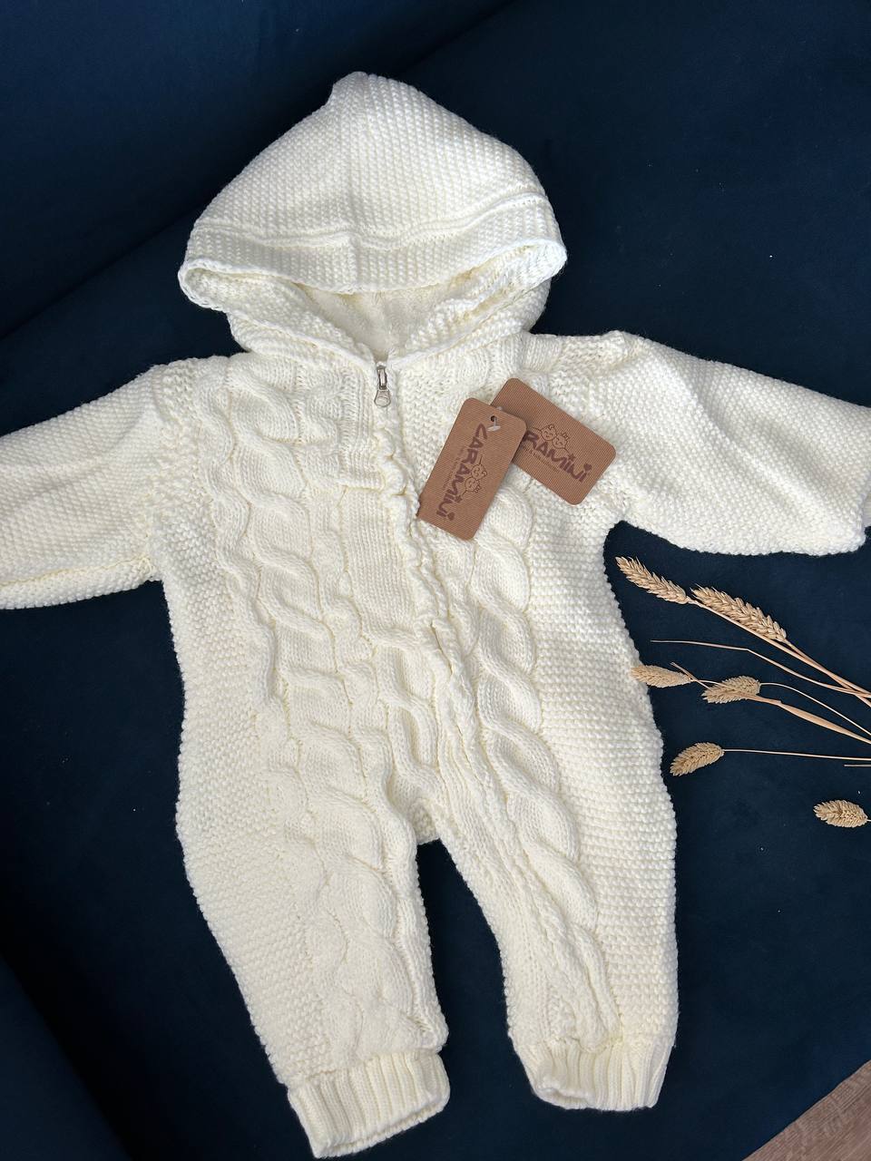 Kombinezon z suwakiem ‘’Miś’’ - obrazek 3