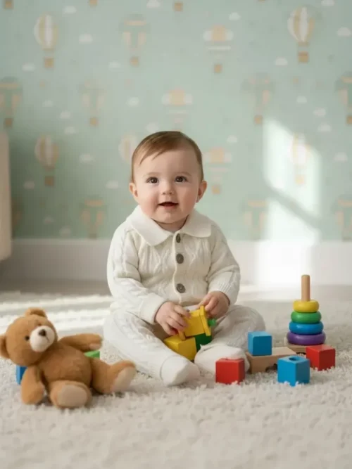 Dzianinowy pajacyk niemowlęcy – miękki i wygodny