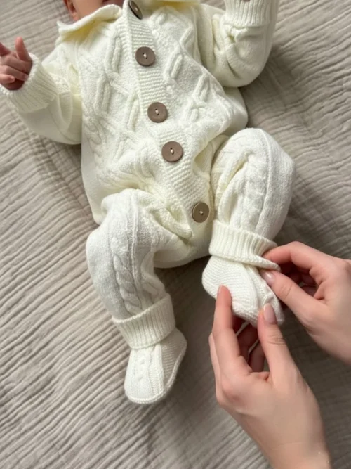 Buciki dla noworodka – miękkie, ciepłe