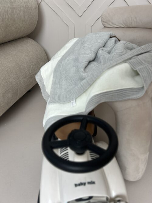 Kocyk z misiem (inny splot)