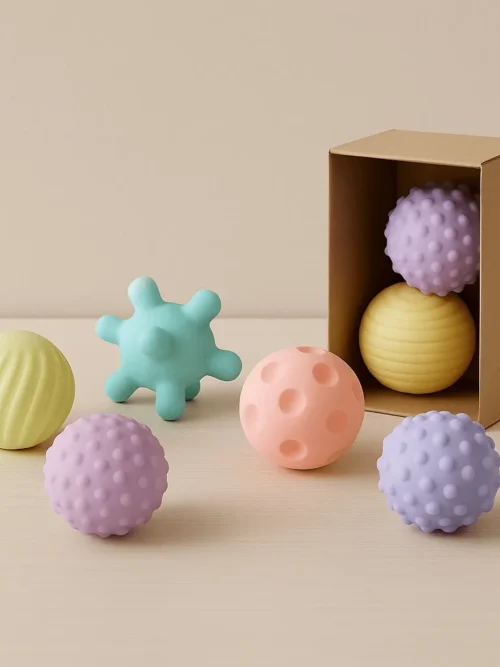Piłki Zabawki Sensoryczne Korekcyjne – Zestaw Dla Rozwoju Dziecka!