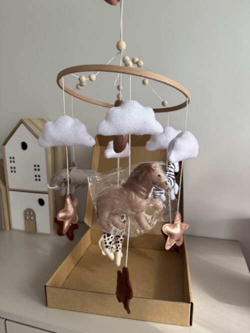 Karuzela do łóżka „ W Królestwie Zwierząt”