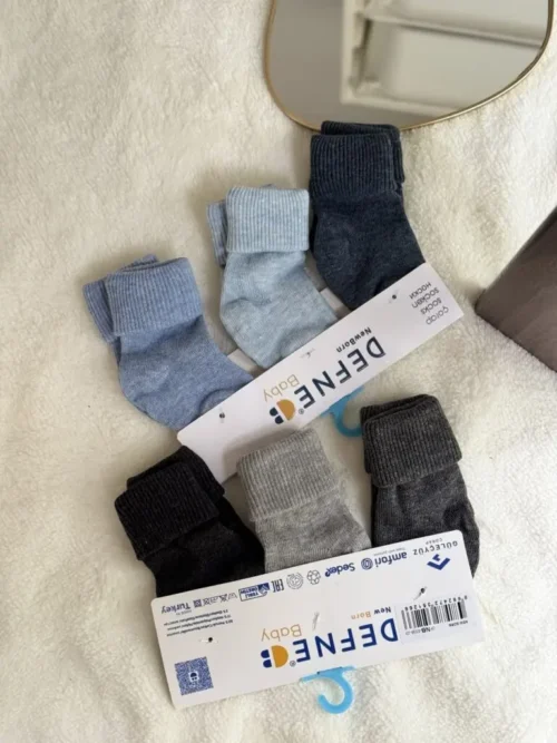 Zestaw skarpety dla noworodka 3 szt-