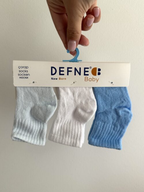 Skarpety dla noworodka 3 szt